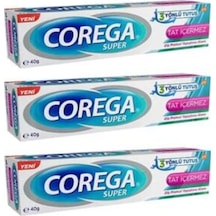 Tat Içermez Diş Protez Yapıştırıcı Krem 40gr 3 Adet