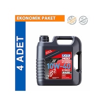 Liqui Moly 10W-40 4t Street Race 4 L Motosiklet Yağı (4 Adet) (2