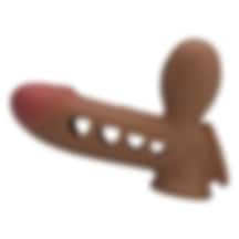 Lilitushop Hava Yastıklı Premium Melez Renk Silikon Penis Kılıfı