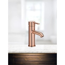 Roca Lavabo Batarya, Carelia, Pvd Everlux, Rose Gold, A5a328argk Bakır