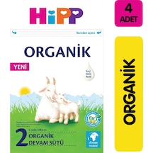 Hipp 2 Organik Keçi Sütü Bazlı Devam Sütü 400 Gr 4'lü Paket