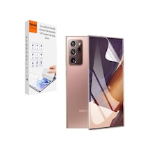 Samsung Note 20 Plus Kırılmaz Cam Ön Ve Arka 2in1 Özel Kesim Hydrogel Film