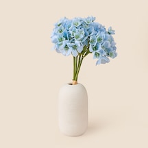 Deco Ortanca 4'lü Buket Çiçek - Mavi - 31 Cm Çok Renkli