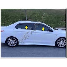 Db Chrome Citroen C-Elysee Cam Çıtası Nikelajı 2012 Sonrası 4  Par