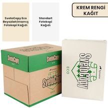 Svetocopy A4 80 G Fotokopi Kağıdı 1 Koli 5'li Paket 2500 Adet Krem