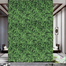 Rüzgar Yapay Çiçekçilik 1m2 Şimşir Panel Kaplama Yeşil