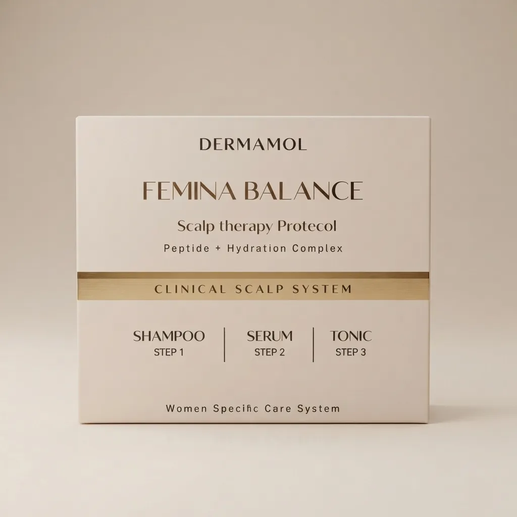 Dermanol Femina Balance Şampuan Tonik Serum Saç Bakım Seti