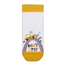 Civil Baby İş Makinesi Havlu 6- 3'lü Bebek Erk Çorap Set - Standart 6 Ay STANDART