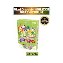 Preschool Eğitici Öğretici Zeka Dil Bilgisi Geliştirici Okul Öncesi Eğlenceli İngilizce Öğreniyorum