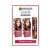 2'li Garnier Çarpıcı Renkler Saç Boyası 6.35 Çarpıcı Altın Kahve pkt2sacboyacarprenk-10641