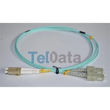 Teldata Tld-sclcom31 Sc-upc-lc-upc Mm Dx Om3 1 Metre Fıber Optık Patchcord