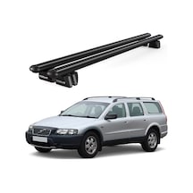 Pençe Volvo Xc70 Ara Atkı 1998-2007 Uyumlu Siyah Ara Atkı Port Bagaj Tavan Barı