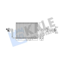 Kale 350110 Evaporatör Kalorifer Radyatörü - Bmw X3 2011- 20 İ 6934781 - 64116934781 - 64119256346 - 64119290888