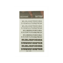 Yazılı - 544 - Tattoo - Shophnrl - Dövme Sticker-11928331-beyaz