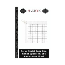 Delux Serisi Spor Okul Raket Sporu Kr-156 Badminton Filesi Çok Renkli