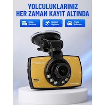 Full Hd Araç Kamerası G Sensor Gece Görüşlü Dash Cam 14029505