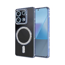 Xiaomi Redmi Note 13 Pro 4g Joke Simli Magneticsafe Kılıf - Mavi 0.2M-Çok Renkli