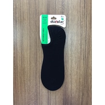 Erkek Siyah Bambu 6'lı Dikişsiz Sneaker Çorap Siyah