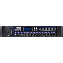 Ayt Westa Wn-2700u 700 Watt 6 Bölgeli Hat Trafolu Mikser Amfi Stüdyo Tipi Anfi Usb Sd Kart Bluetooth