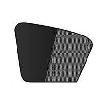 Evrensel Manyetik Araba Güneşliği Çift Ekleme Tasarımı Nefes Alabilen Araba Perdeleri, Stil: Dikey Ekleme Sürücüsü