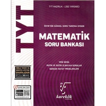 Karekök Yayıncılık Tyt Matematik Soru Bankası