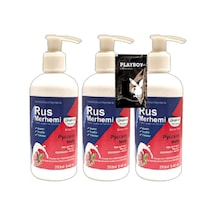 Sh Süper Playboy Tüy Dökücü Krem 3 Adet 250 Ml Ceviz Sütlü &amp Cevizli Rus Merhemi + Yanında Jel Najmaddin