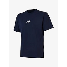 New Balance Mnt1642-avı Lifestyle Erkek T-shirt Lacivert