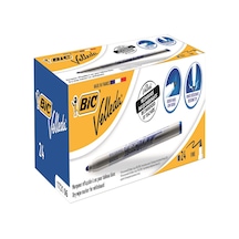 Bic Tahta Kalemi Yuvarlak Uçlu Velleda Mavi 1721 06 Çok Renkli