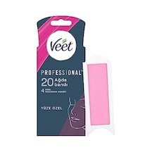 Veet Easy Gelwax Teknoloji Normal Ciltler İçin Yüze Özel Sir Ağda Bandı 1 X 20 Adet