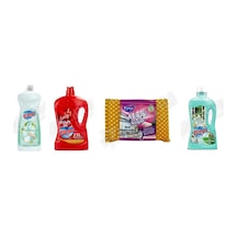 Bingo Bulaşık Deterjanı 650 Ml + Yüzey Temzileyici 2,5 L + Parex + Yüzey Tem. Fresh 2.5 Lt 4'lü Set Diğer