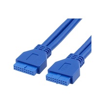 Rogfer 50cm Usb3.0 Kablo Anakart 20pin Kablo Anneden Kadına Uzatma Dönüşümü Ff