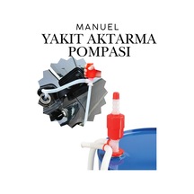 Araç Araba Benzin Mazot Çekme Pompası Yakıt Aktarma Sifonu Plastik Pompa Vak Vak İkmal Aktarma
