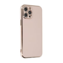 Apple iPhone  Uyumlu - 12 Pro Kılıf Volet Silikon - Pembe