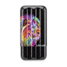 Lubinski Dijital Lion Carbonfiber Puro Kılıfı Siyah 3lü 60ring