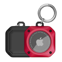 Buff Tagsafe Proshield Taşınabilir Anahtarlık Airtag Kılıf Red