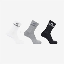 Salomon Çorap Everyday Crew 3-Pack Siyah