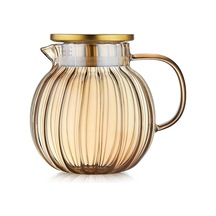 Yüksek Sıcaklığa Dayanıklı Borosilikat Cam Çaydanlık, Ev Kullanımı İçin Şeffaf Isı Koruma Su Isıtıcısı Diğer