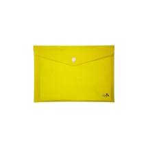Umix Çıtçıtlı Zarf Dosya A4 Neon Sarı U1121N-SA