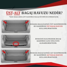 Volkswagen Tiguan 3 İle Uyumlu 4d Havuzlu Kauçuk Paspas Ve Üst 3d Bagaj Havuzu 2024 Ve Üstü Açık Bej