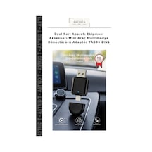 Özel Seri Aparatı Ekipmanı Aksesuarı Mini Araç Multimedya Dönüştürücü Adaptör Tab06 2ın1 Diğer