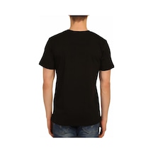 Bant Giyim - Lord Of The Rings Orta Dünya Siyah Erkek Tişört Siyah