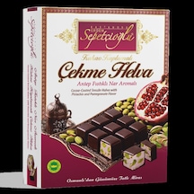 Kakao Kaplamalı Antep Fıstıklı Nar Aromalı Çekme Helva 80g