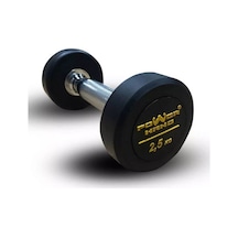 Powerhand Profesyonel Kauçuk Kaplı Dambıl 2.5 KG