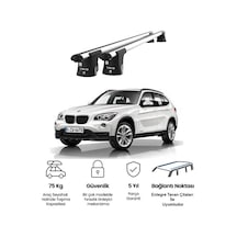 Trio-ıı Bmw X1 E84 2010-2015 Kilitli Ara Atkı 120cm Port Bagaj Tavan Barı