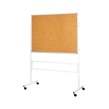 Penguen 90X120 Mobil Ayaklı Çift Yüzlü Mantar Pano