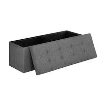 Songmıcs Tabure, Saklama Alanı, Sandık, Saklama Kutusu, Katlanabilir, Maks. Statik Yük 300 Kg, Bölücü, 120 Litre, Çok Renkli