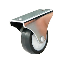 Hts Sabit Tablalı Mobilya Tekeri Tekerlek Çap 40 Mm Kod 114