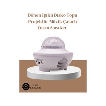 Müzik Ritimli Işık Değişimi &amp Dönen Dalga Efekti Galaxy Projektör Diğer