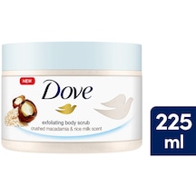 Dove Macademia Fındığı & Pirinç Sütü Vücut Peeling 225 ML