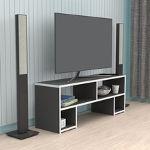 Kenzlife televizyon sehpası abudabi gri 040*120*30 tv ünitesi